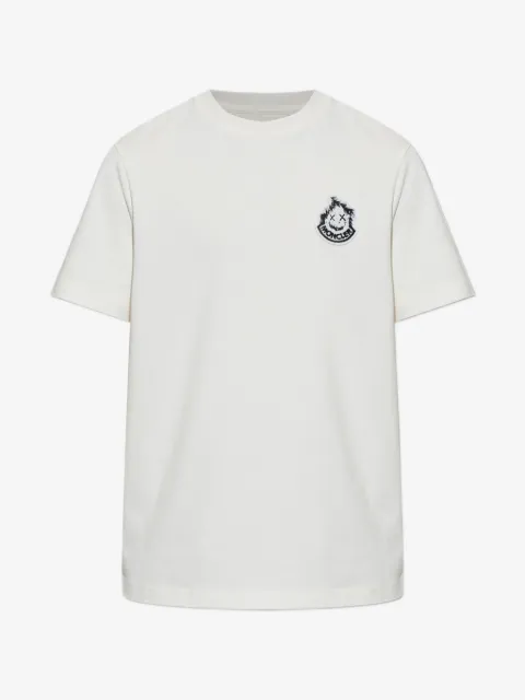 Moncler logo-print cotton T-shirt