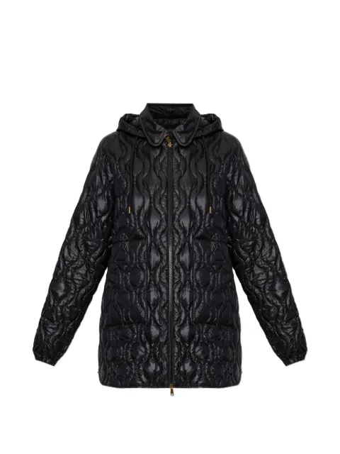 Moncler chamarra capitonada Balette con capitonado geométrico
