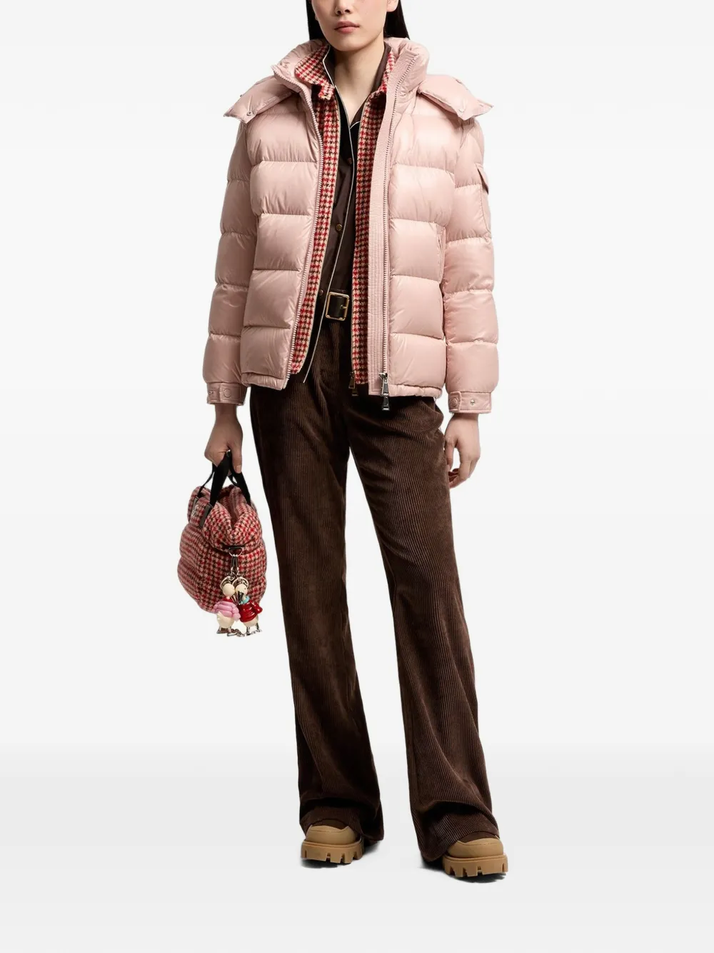 Moncler Maire ダウンジャケット | ピンク | FARFETCH JP