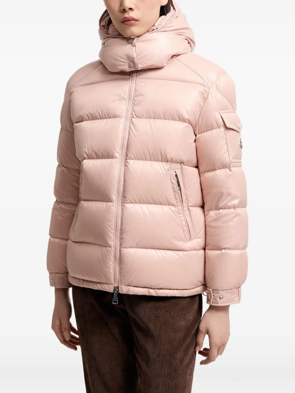 Moncler Maire ダウンジャケット | ピンク | FARFETCH JP