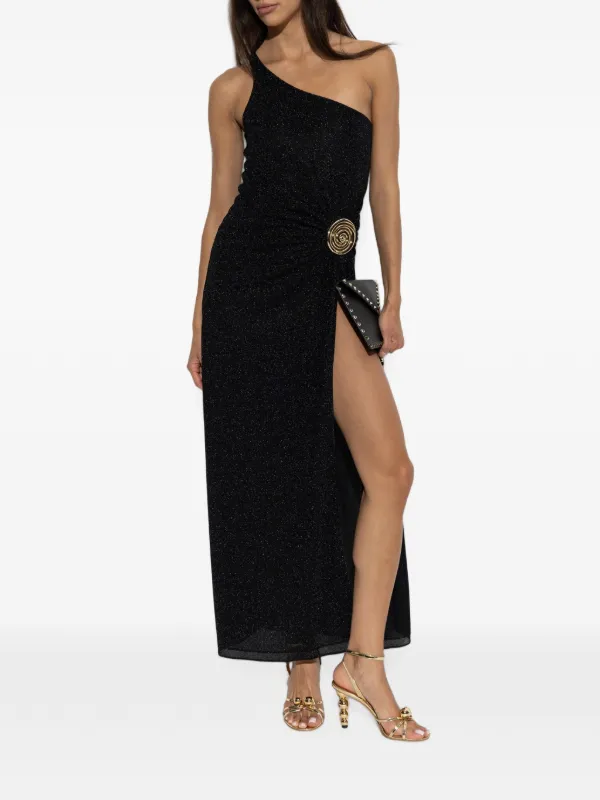 oseree lumiere one shoulder dress Glazed Lumire One Shoulder Dress