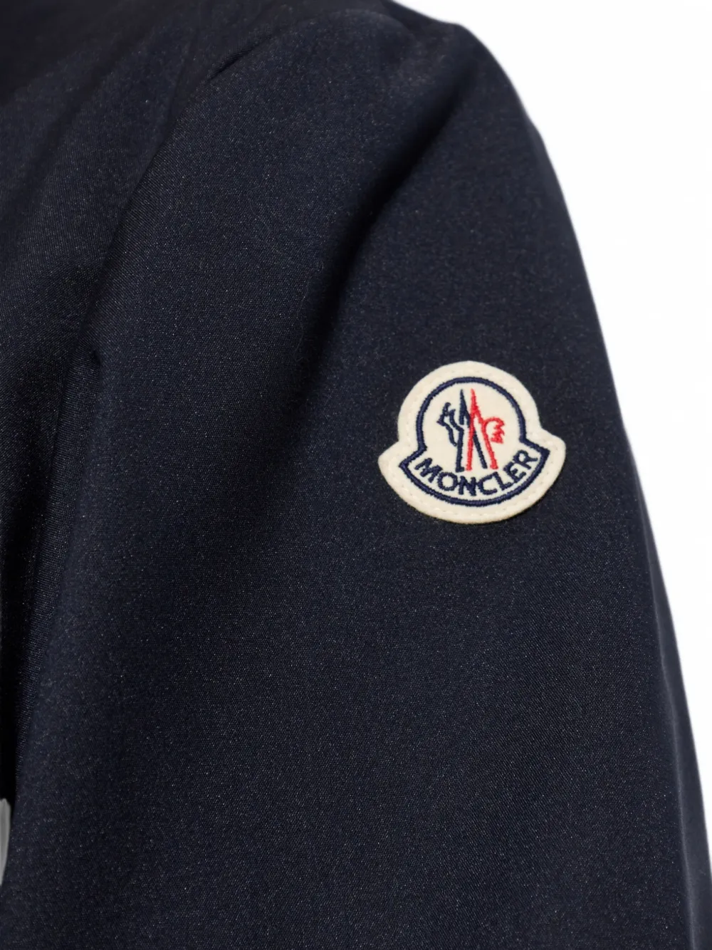 Moncler Fourioun jack met logopatch Blauw