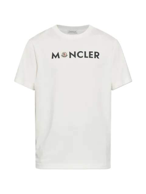 Moncler logo-print cotton T-shirt