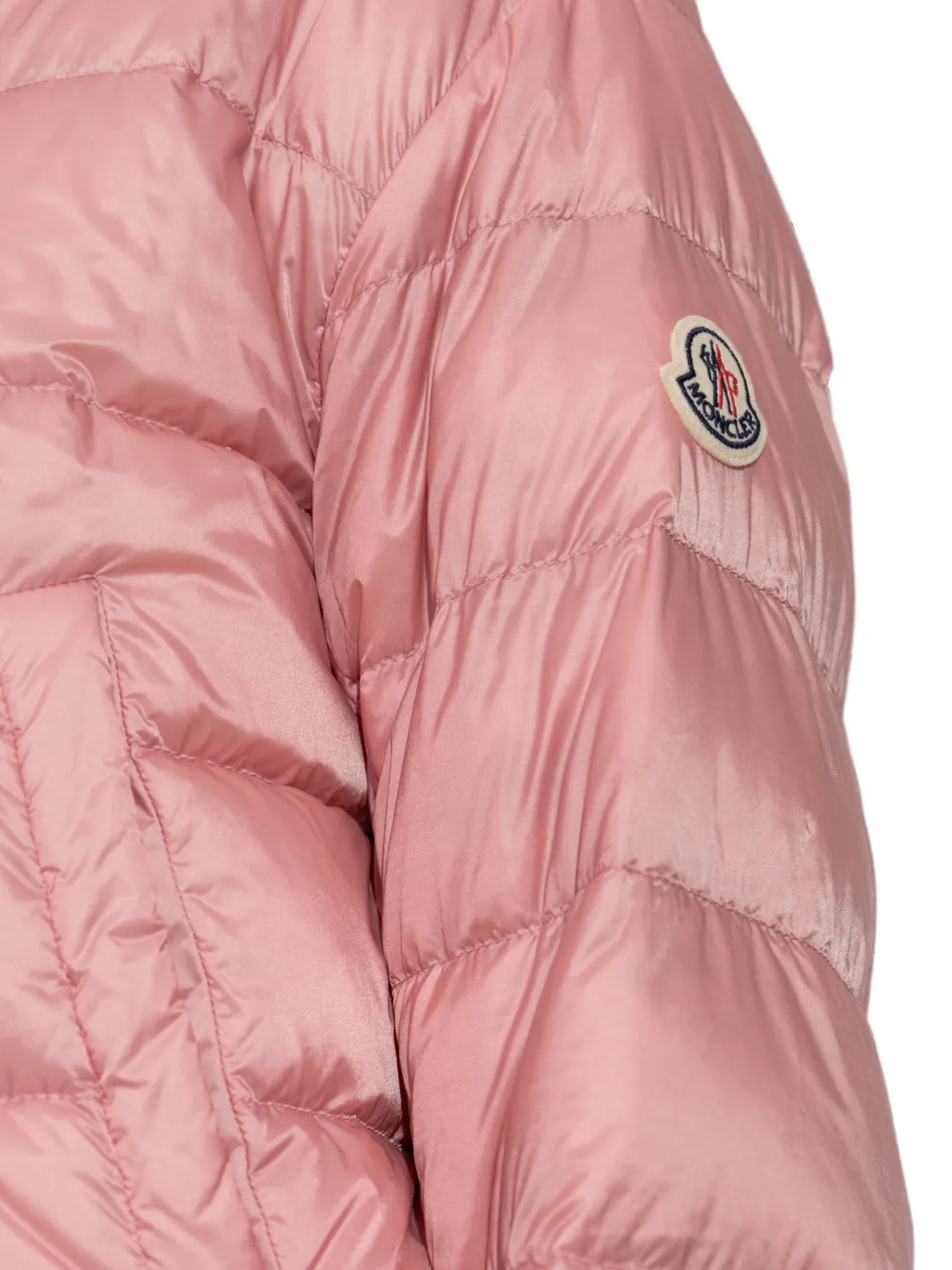 Moncler Blageon ribfluwelen omkeerbaar donsjack Bruin