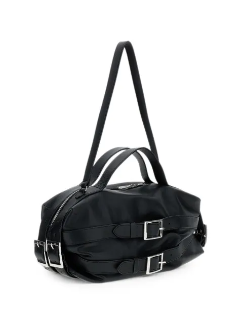 Simone Rocha Biker buckled leather shoulder bag