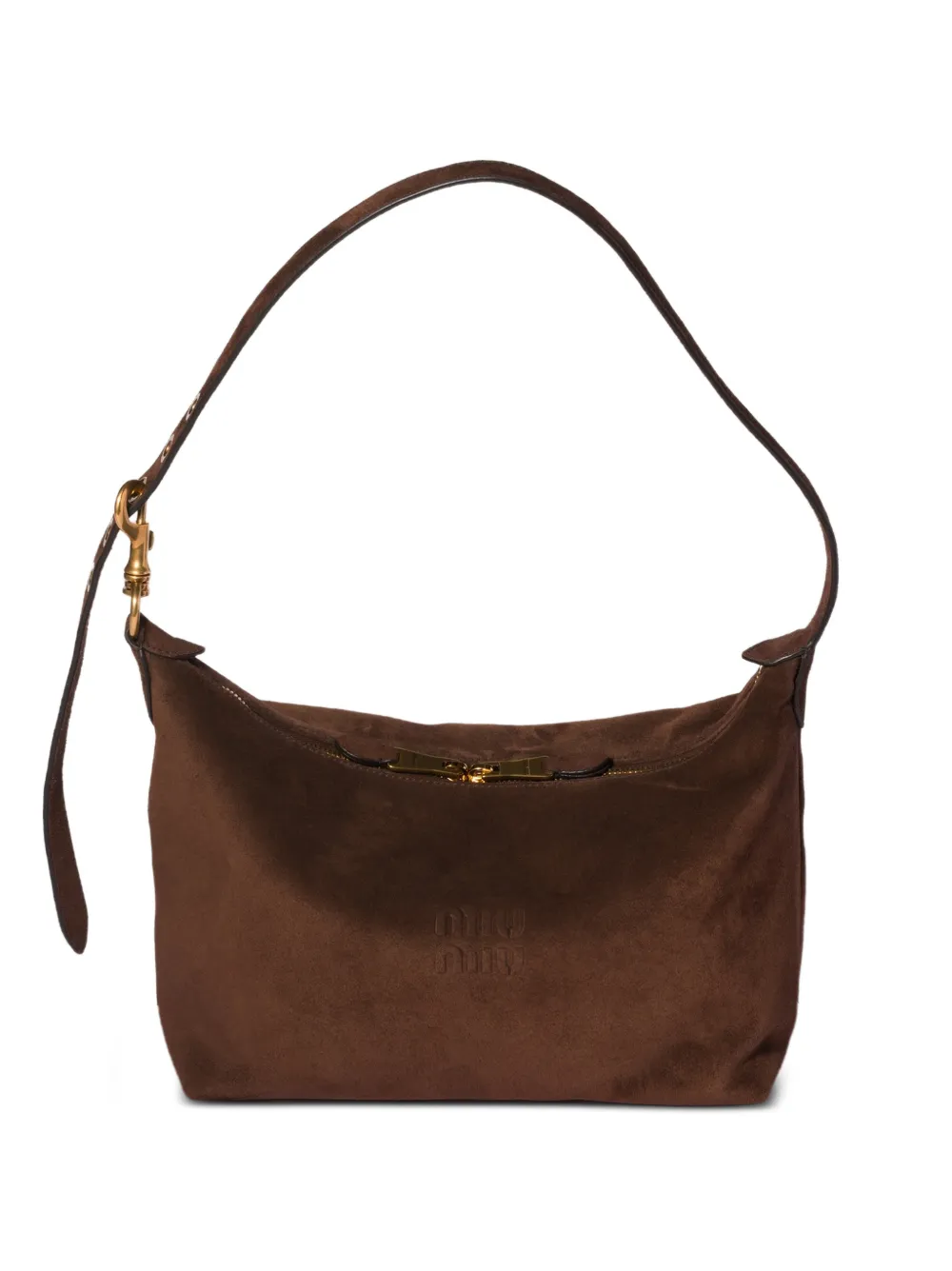 Miu Miu suede bag - Braun
