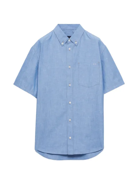 Prada chambray short-sleeve shirt