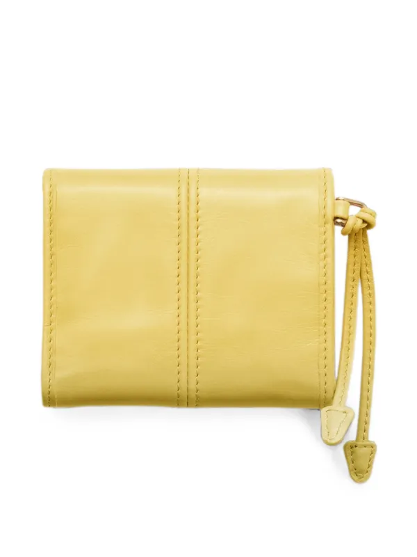 Prada レザー 財布 S | イエロー | FARFETCH JP