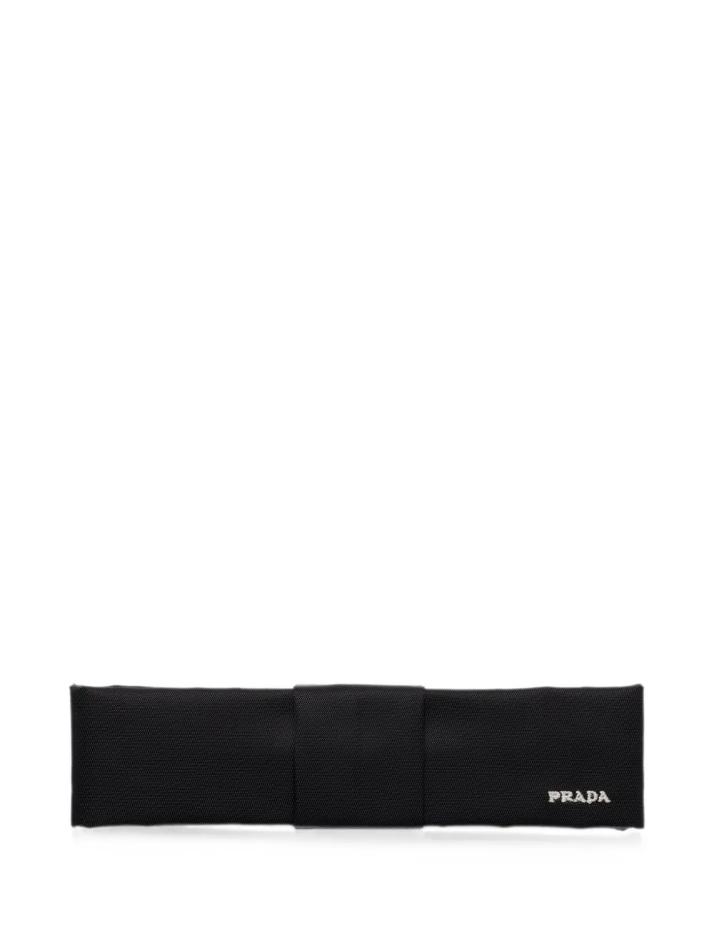 Prada Re-nylon Hair Clip In Black
