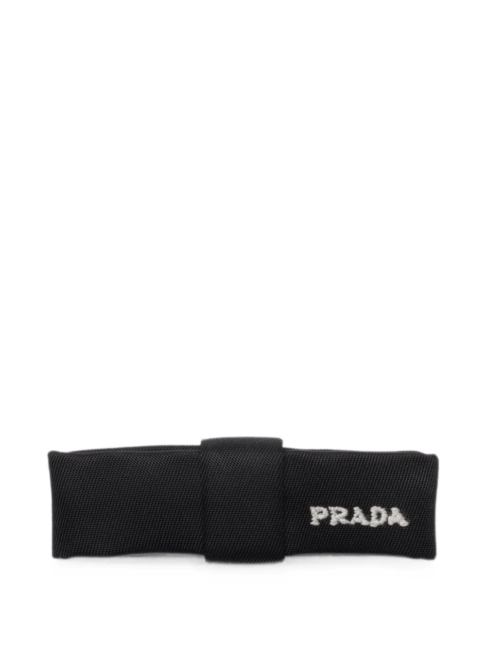 Prada Re-nylon Hair Clip In Black
