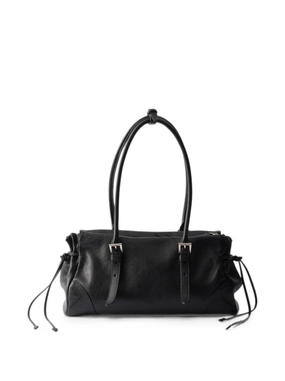 Prada Medium Bonnie leren shopper Zwart