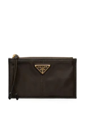 Prada レザーバッグ | ブラック | FARFETCH JP