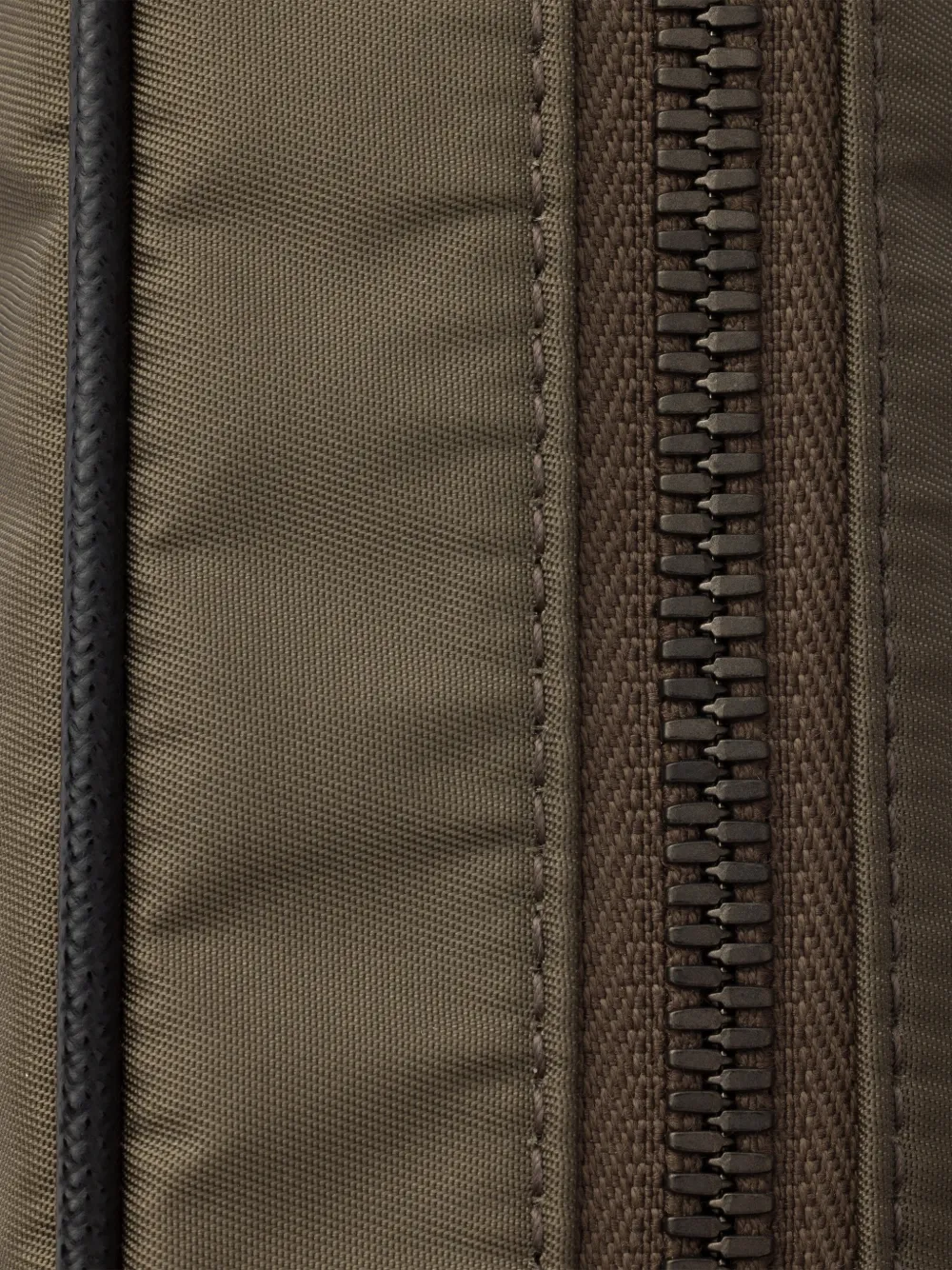Prada Re-Nylon en Saffiano leren schoudertas Groen