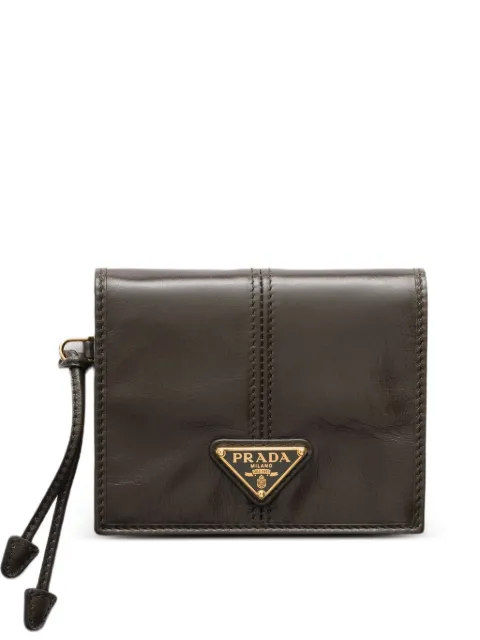 Prada small leather wallet