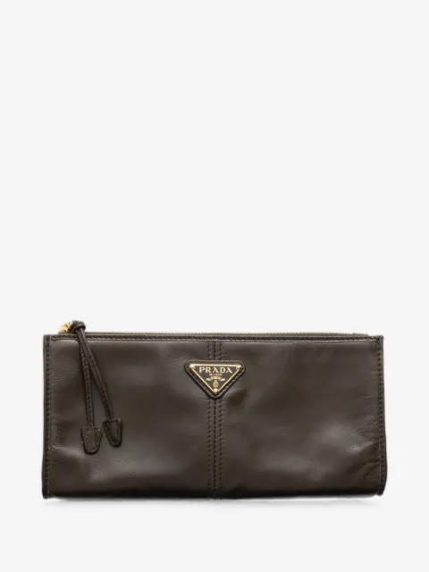 Prada leather pouch