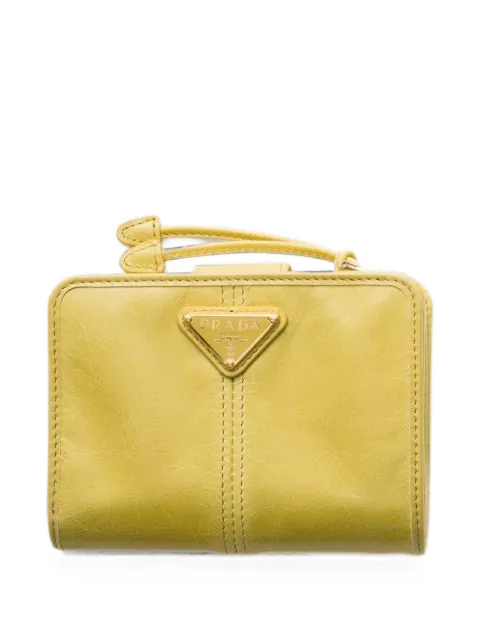 Prada small leather wallet