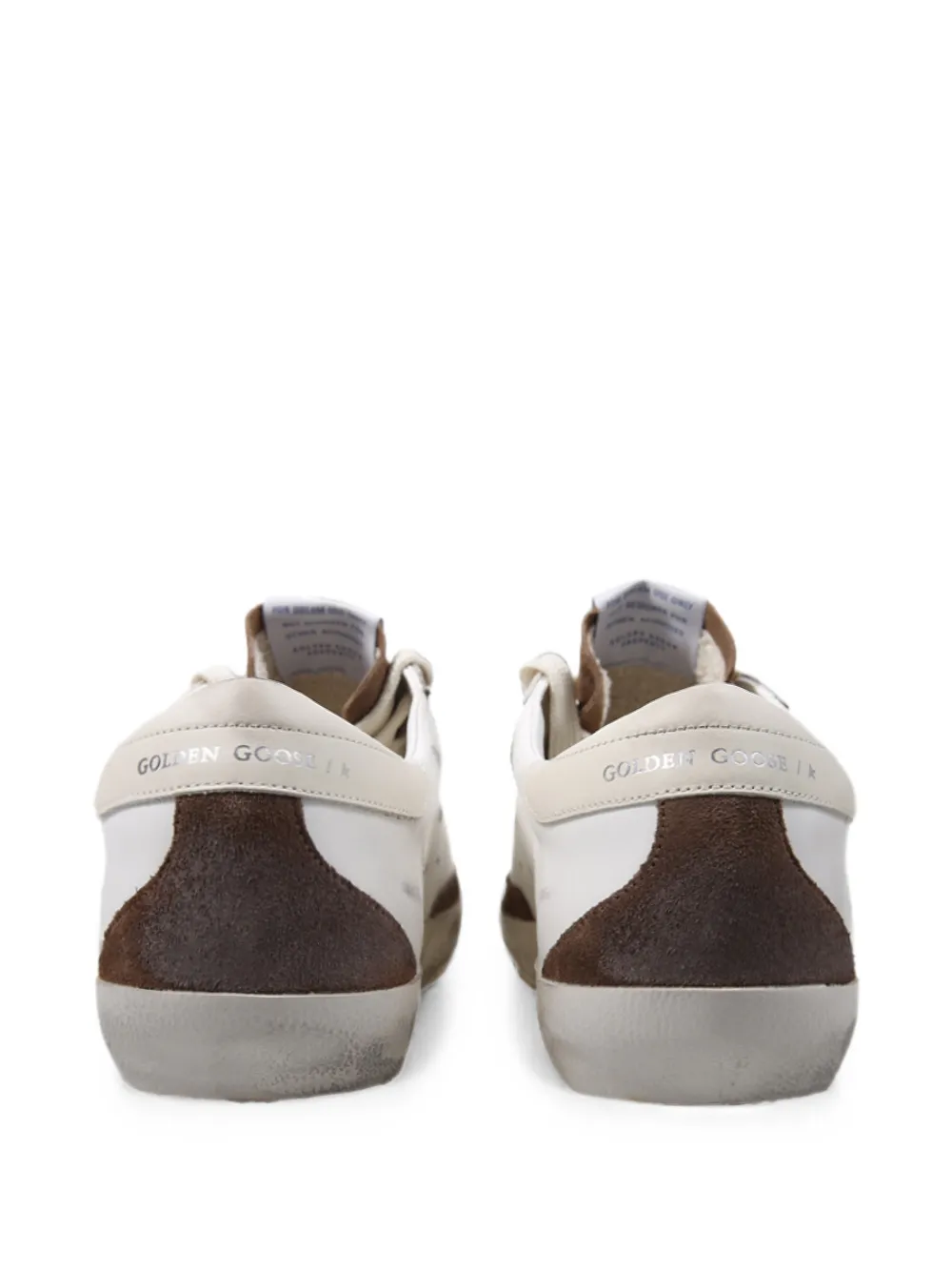 Golden Goose Super-Star sneakers met ster-patch Wit