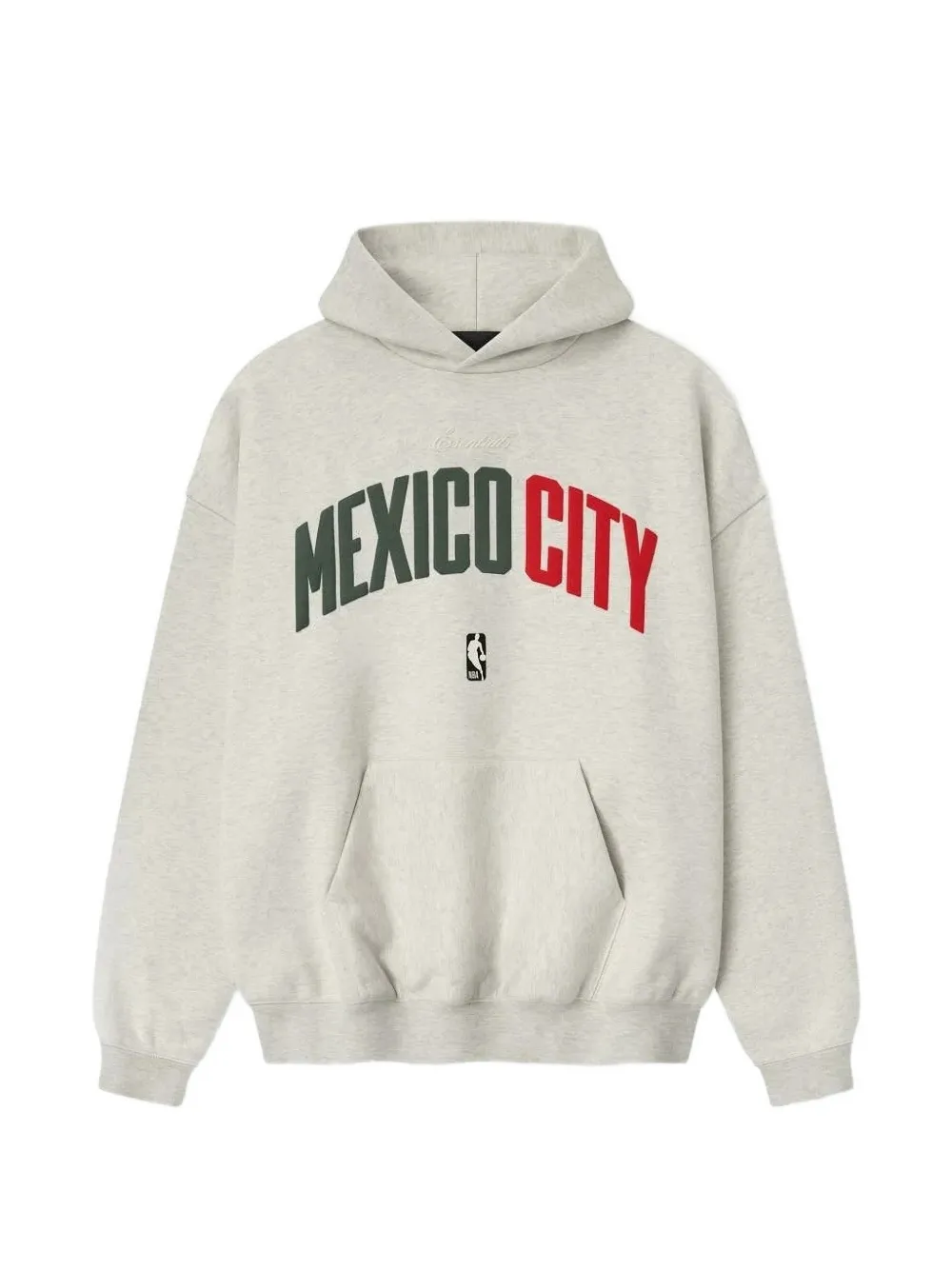 FEAR OF GOD ESSENTIALS Essentials logo-print hoodie - Grau