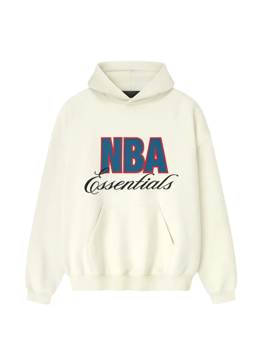 FEAR OF GOD ESSENTIALS logo-print cotton hoodie - Weiß