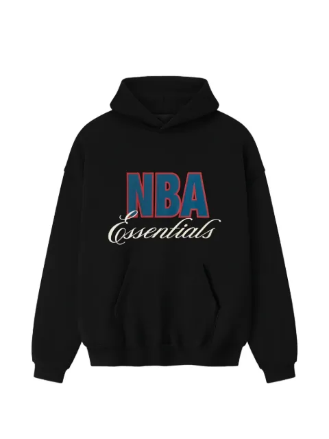 FEAR OF GOD ESSENTIALS NBA Essentials logo-print hoodie