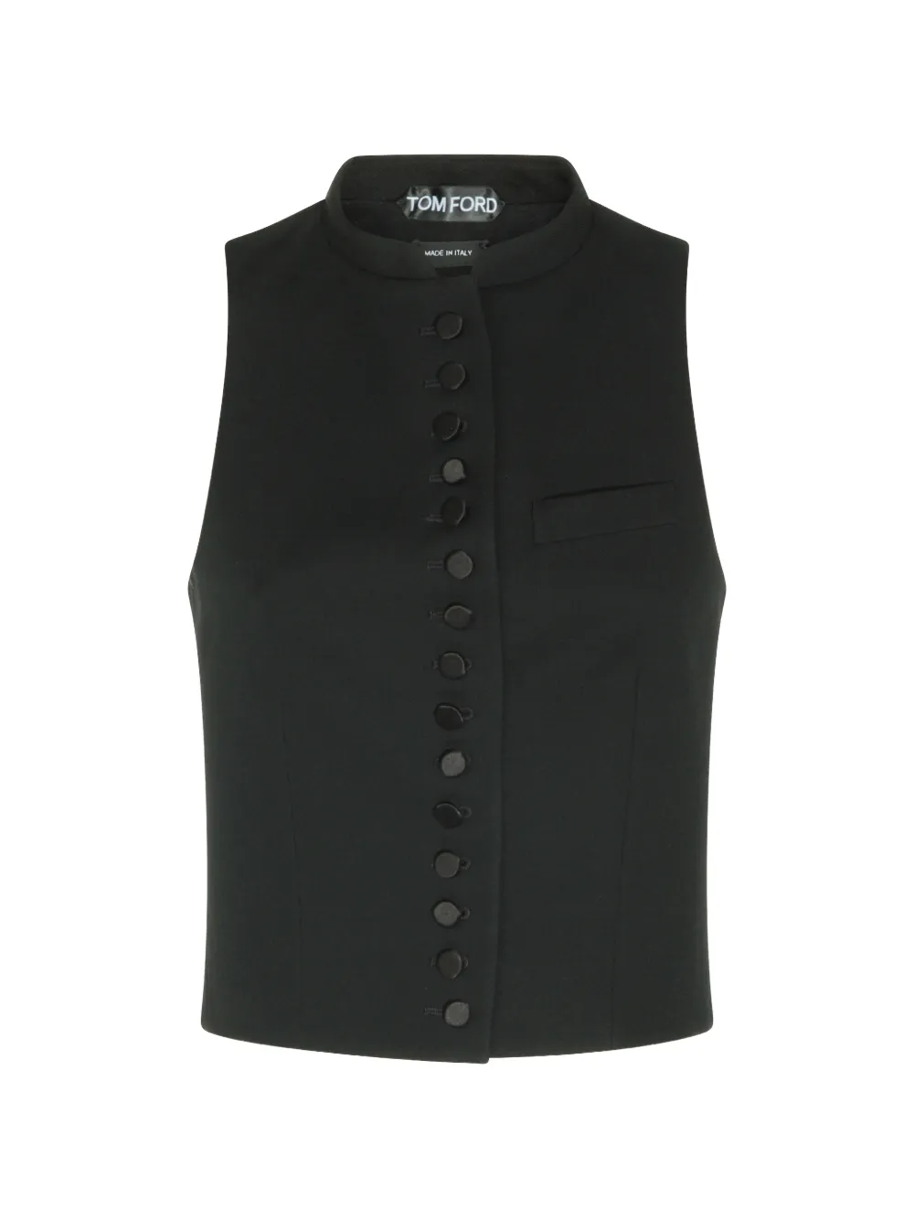 TOM FORD button-up wool top - Nero