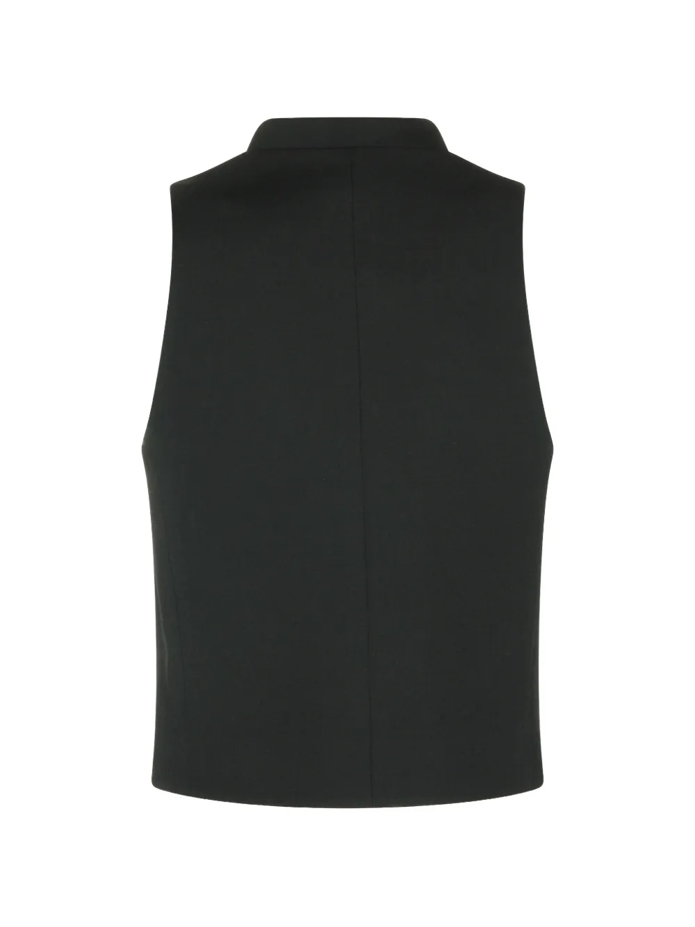  Tom Ford Button-up Wool Top - Noir 