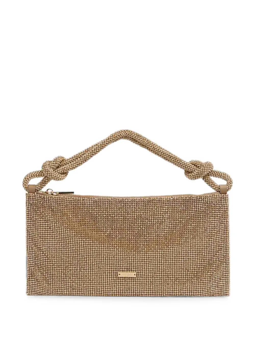 Cult Gaia nano Hera crystal-embellished tote bag - Oro