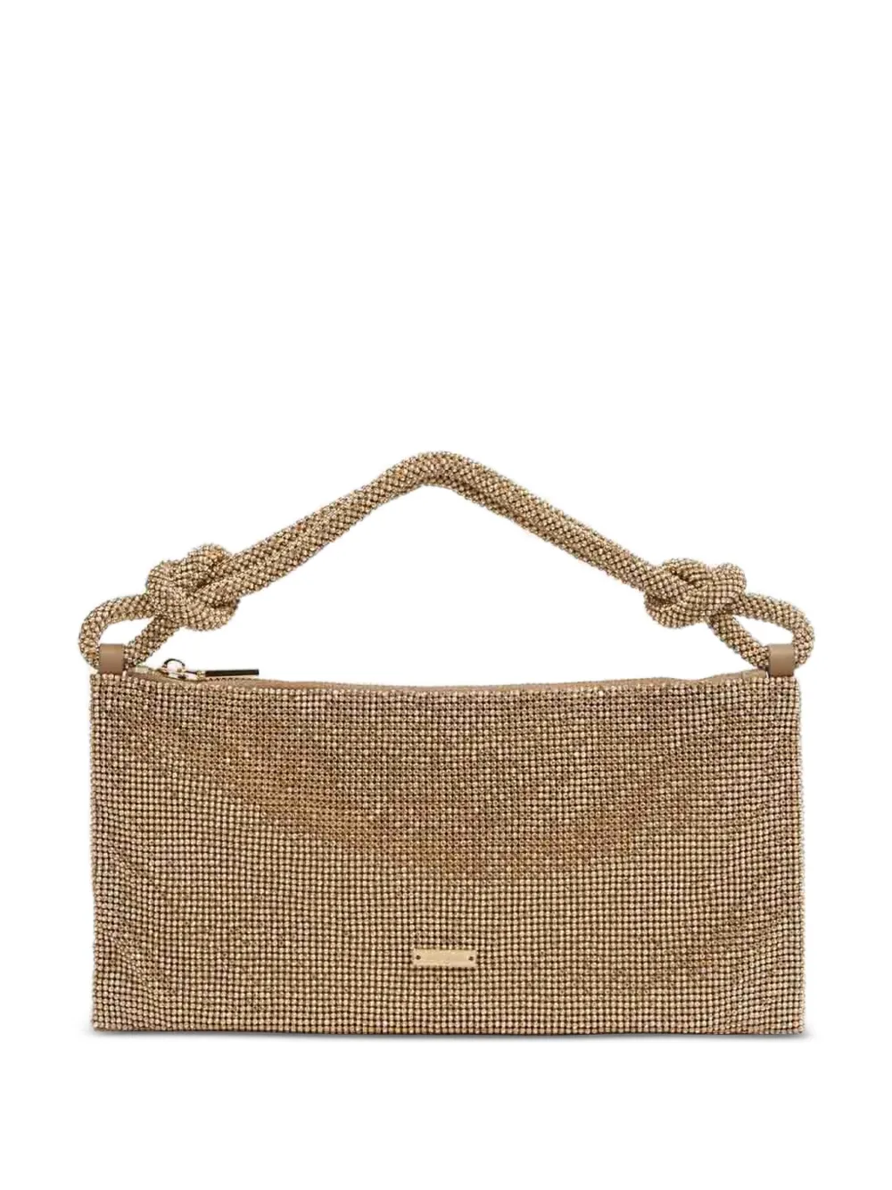 Cult Gaia nano Hera crystal-embellished tote bag - Oro