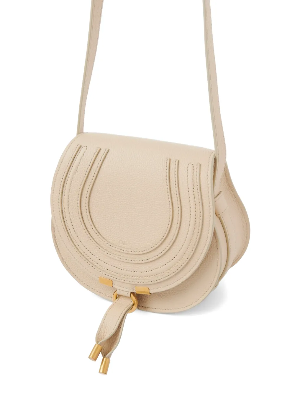 Chloé Marcie zadeltas Beige