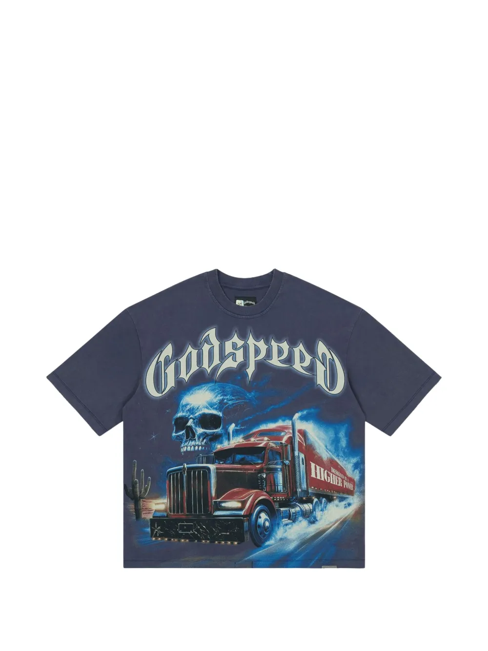 GODSPEED graphic-print T-shirt - Blu