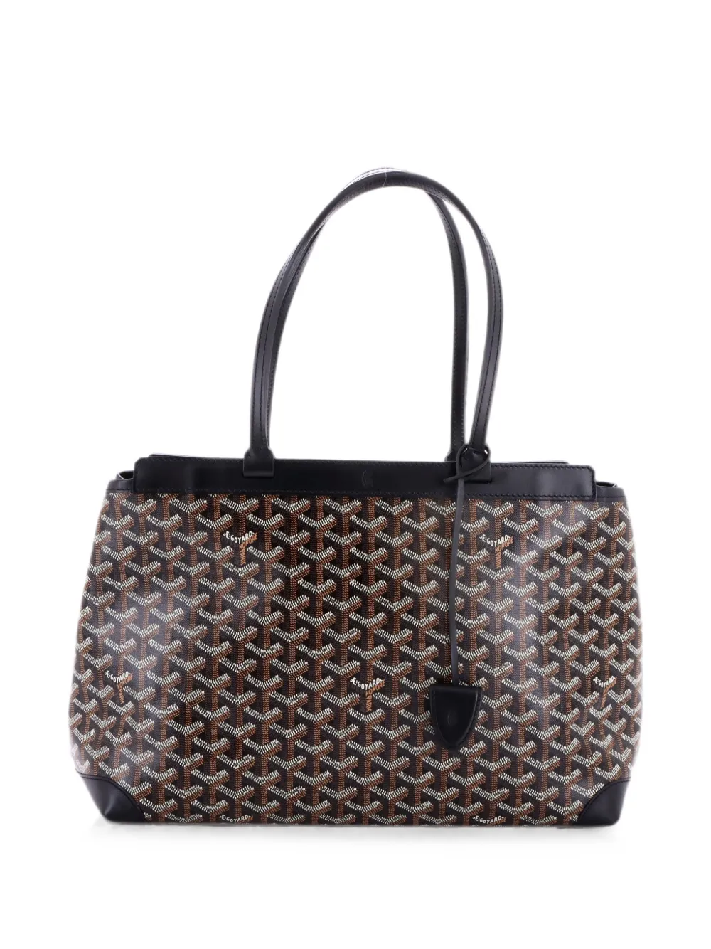Goyard Pre-Owned Borsa tote Bellechasse PM in tela cerata - Nero