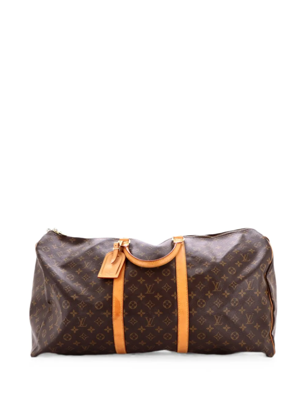 Louis Vuitton Pre-Owned Keepall Bag Monogram Canvas 60 Reisetasche - Braun