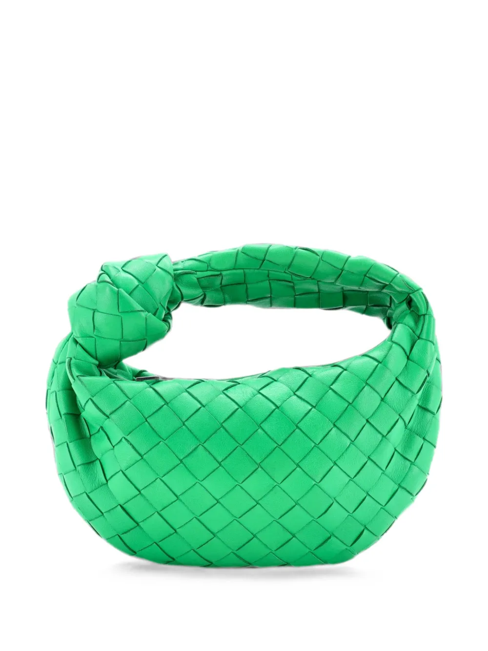 Bottega Veneta Pre-Owned Borsa passepartout BV Jodie mini in nappa con design Intrecciato - Verde