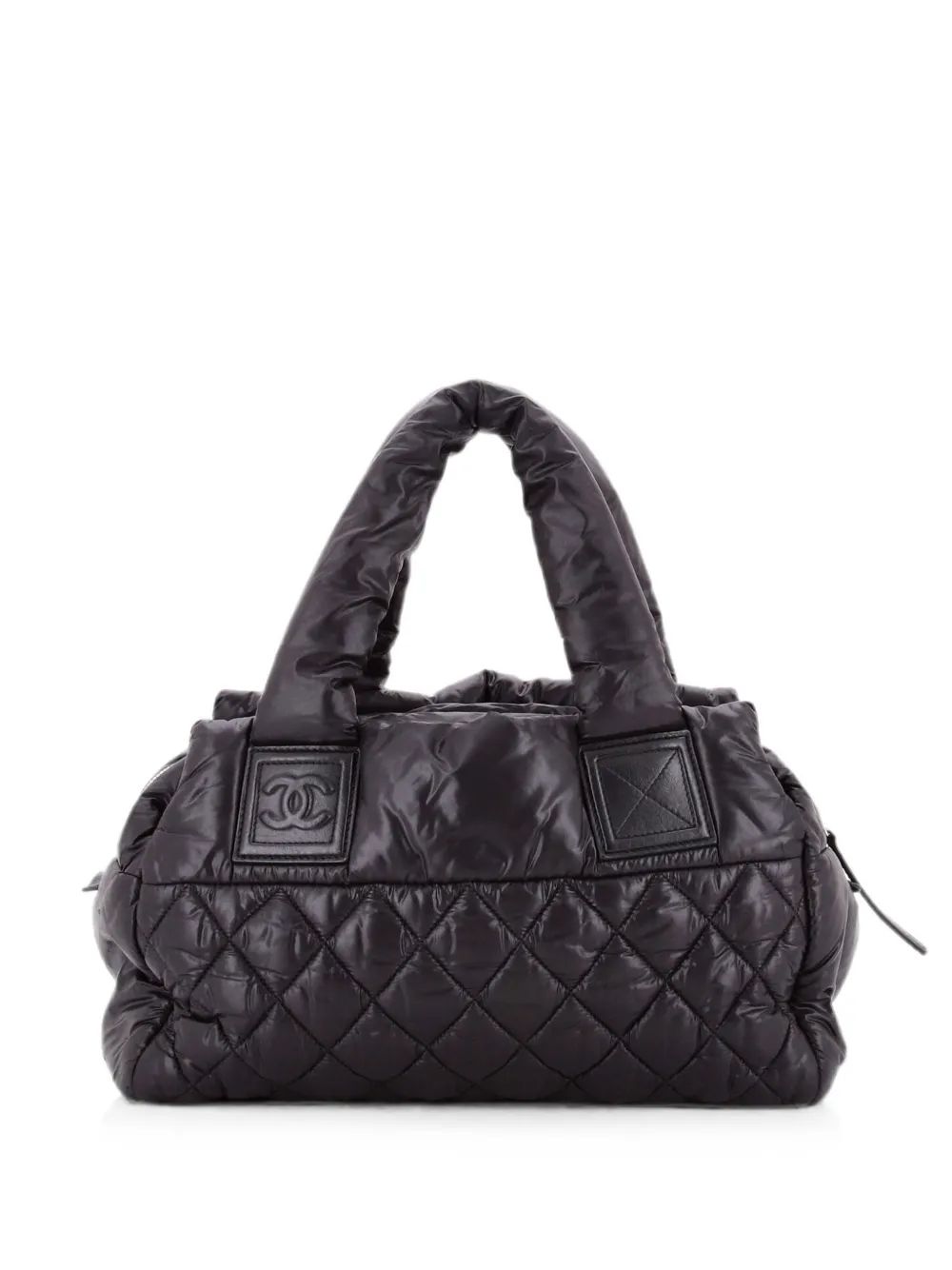 CHANEL Pre-Owned Borsa a mano Coco Cocoon Bowling Bag piccola - Nero