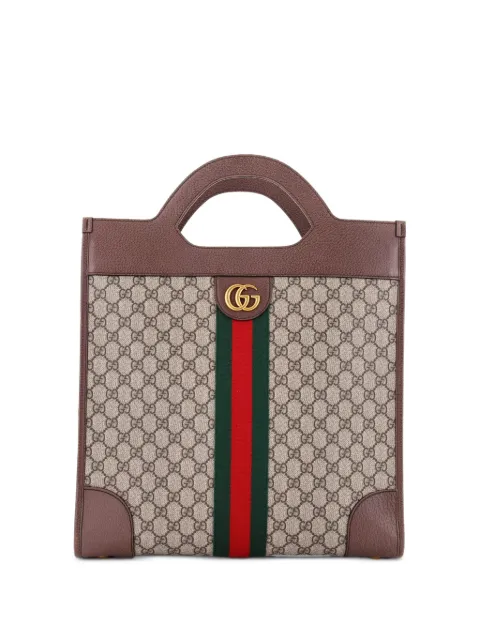 Gucci Pre-Owned Ophidia Cut Out Handle GG Coated Canvas Medium tote bag