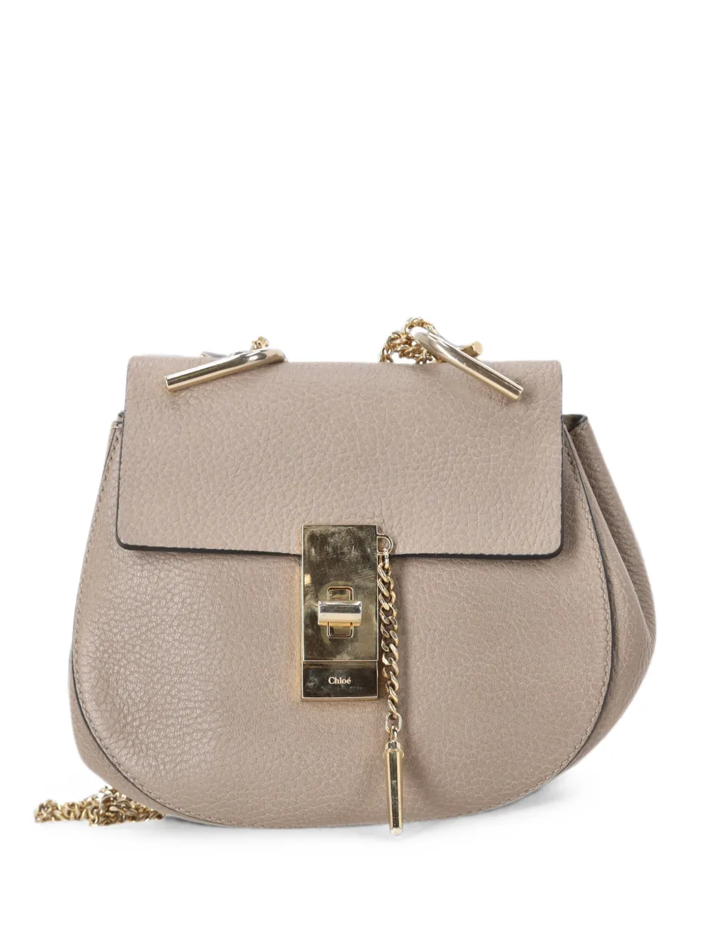 Chloé Pre-Owned 2010s small Drew crossbody bag - Toni neutri