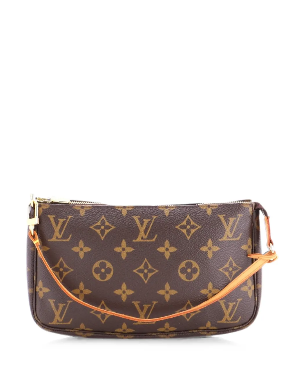 Louis Vuitton Pre-Owned Clutch Pochette Accessoires in tela con monogramma - Marrone