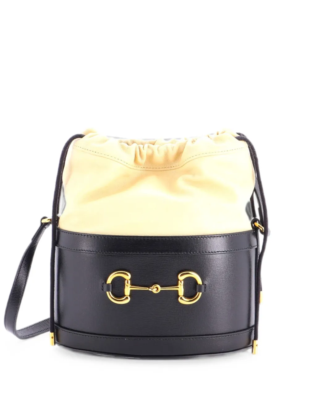Gucci Pre-Owned Borsa a tracolla Horsebit 1955 piccola in pelle - Nero