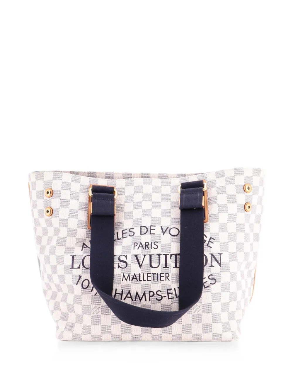 Louis Vuitton Pre-Owned Articles de Voyage Beach Cabas Damier PM Tote Bag - Weiß
