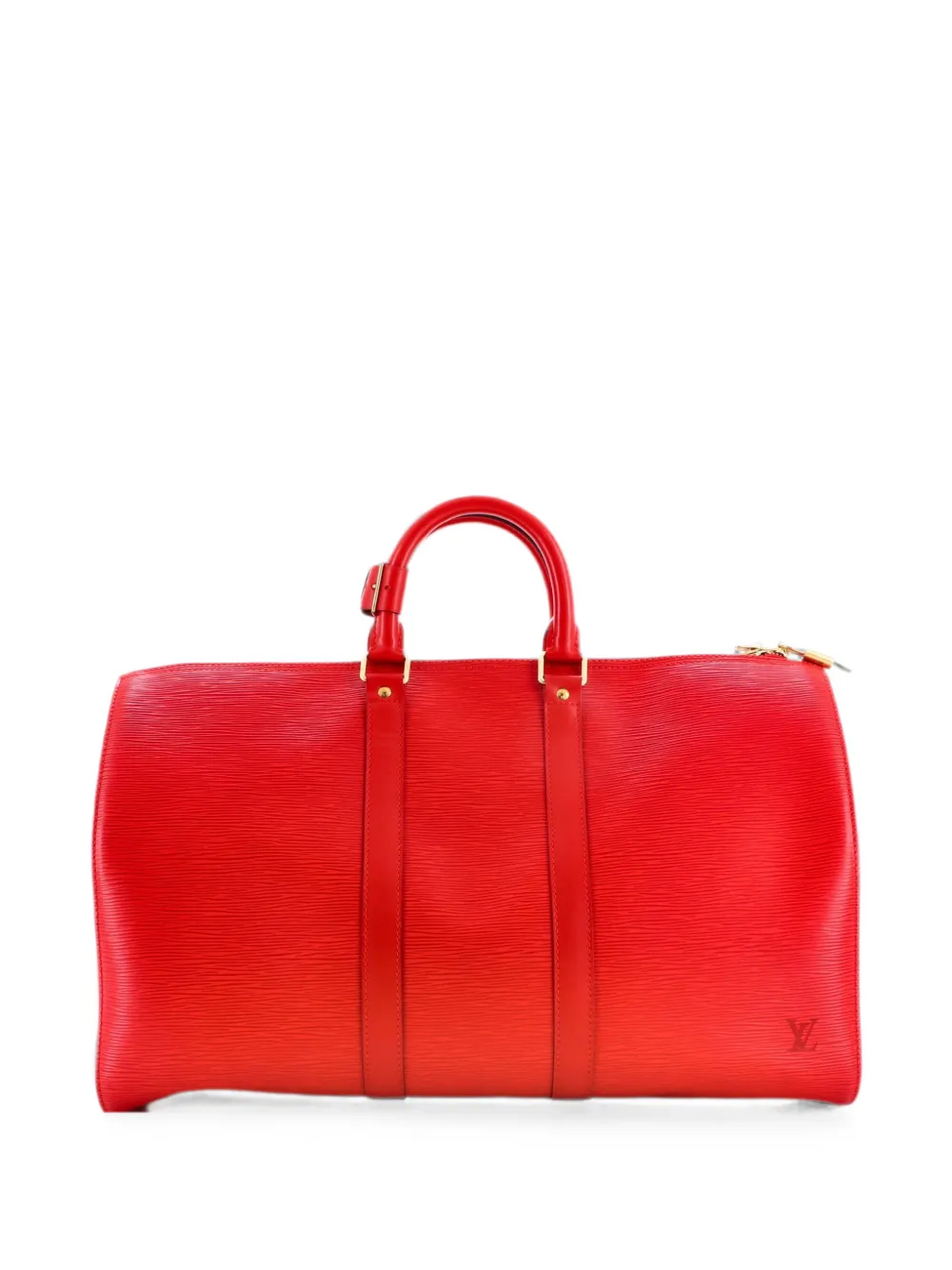 Louis Vuitton Pre-Owned Borsa da viaggio Keepall 45 in pelle Epi - Rosso