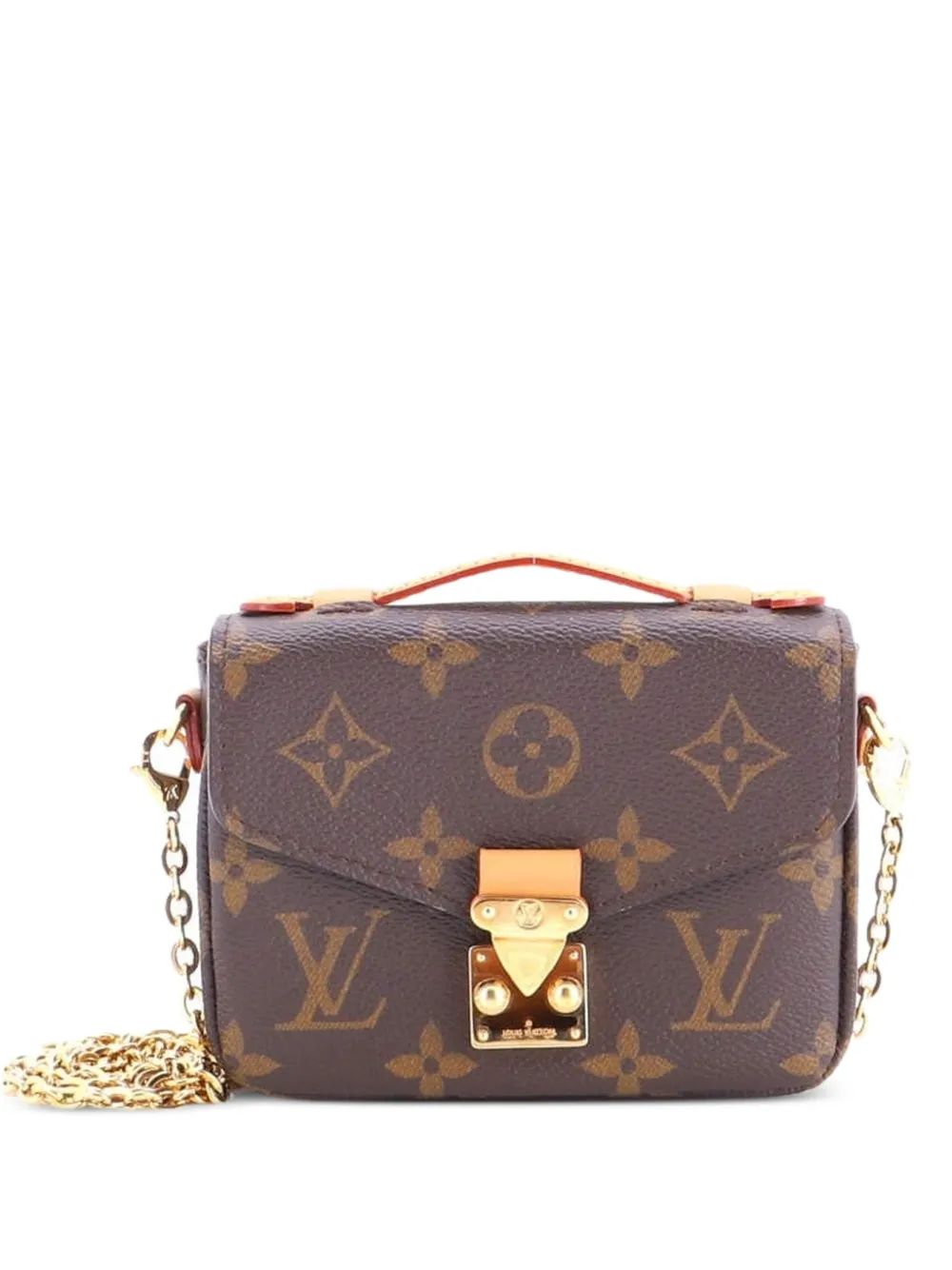 Louis Vuitton Pre-Owned Micro Metis Monogram Canvas crossbody bag - Brown