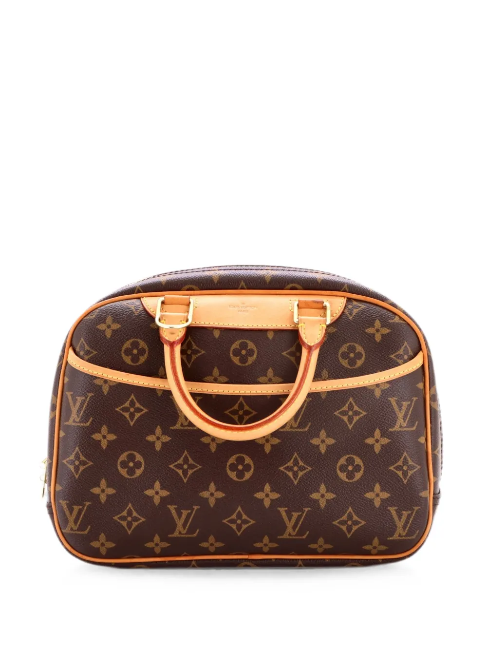 Louis Vuitton Pre-Owned Trouville Handbag Monogram Canvas satchel - Brown