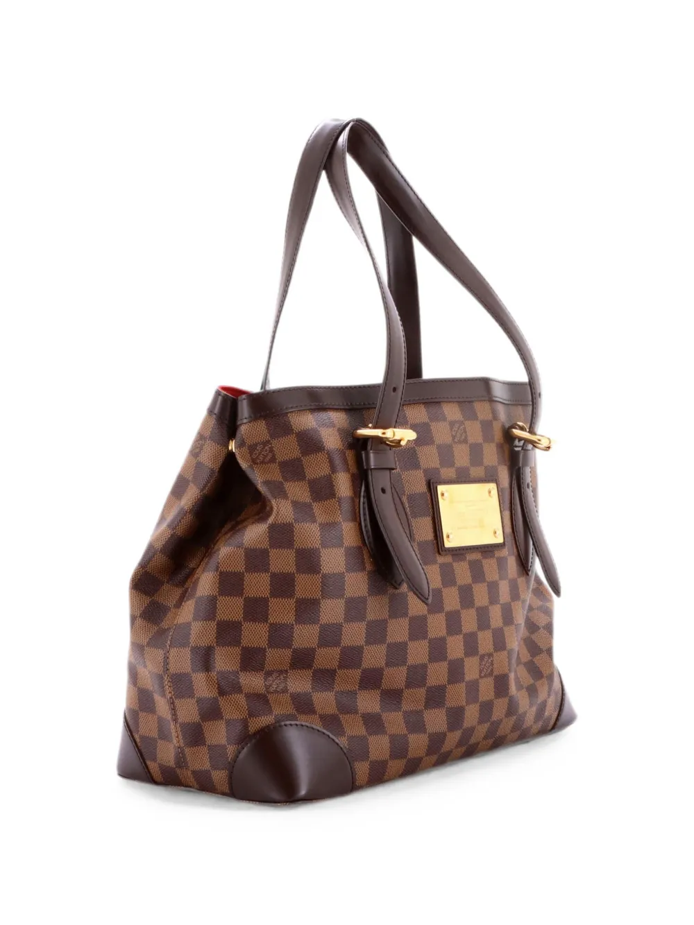Louis Vuitton Pre-Owned Borsa tote Hampstead Damier MM a mano - Marrone