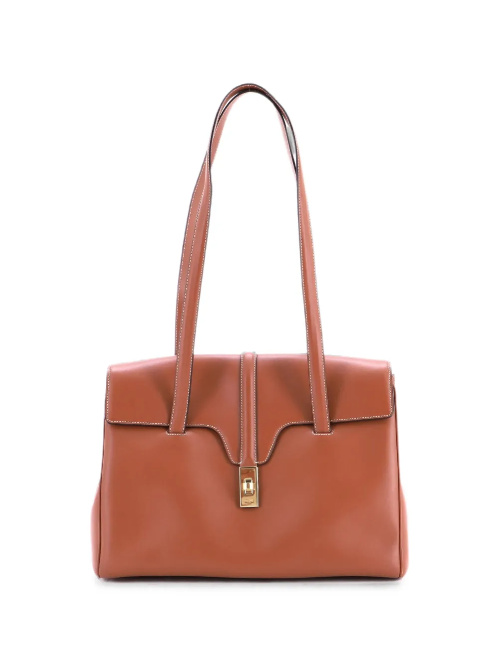 Celine Pre-Owned Soft 16 Bag Smooth Calfskin Medium shoulder bag - Brown