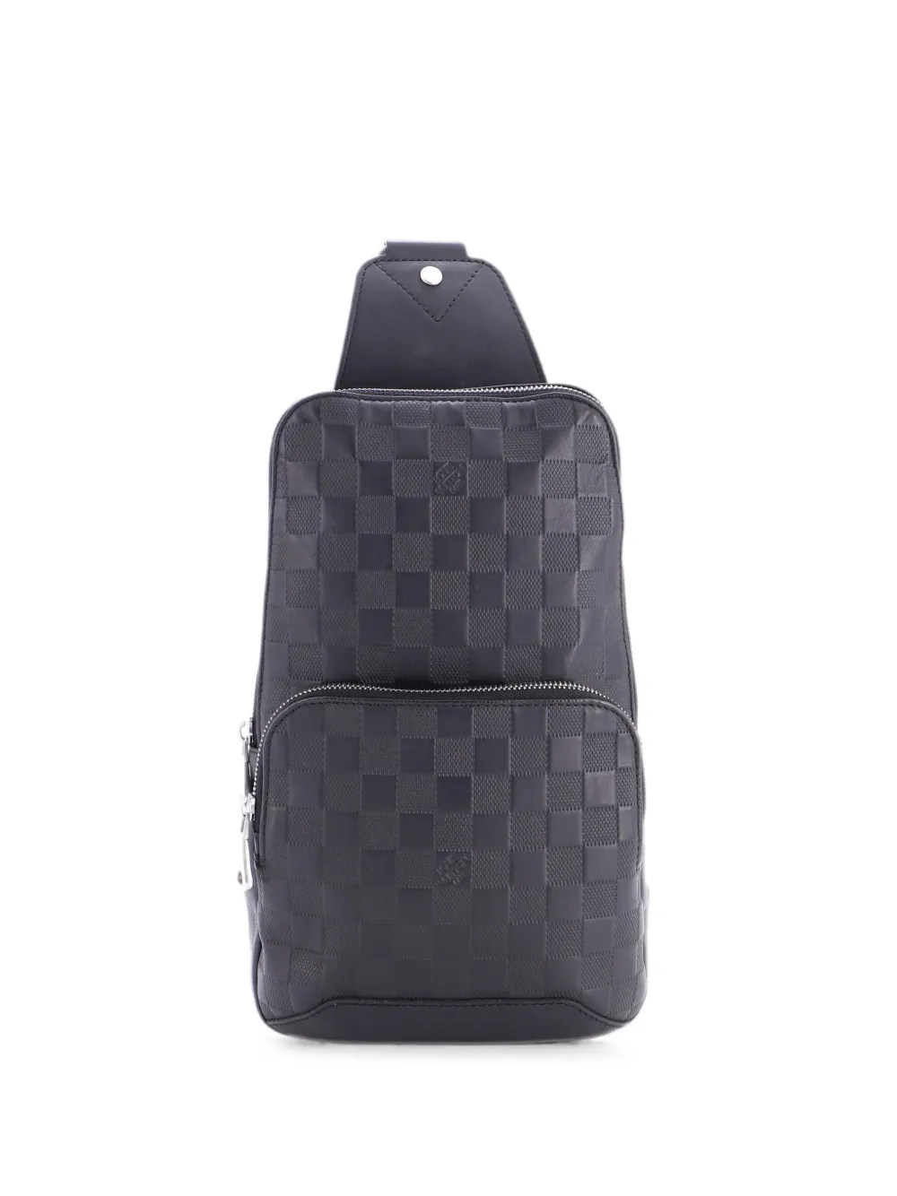 Louis Vuitton Pre-Owned Borsa a spalla Avenue in tela Damier Infini e pelle - Nero