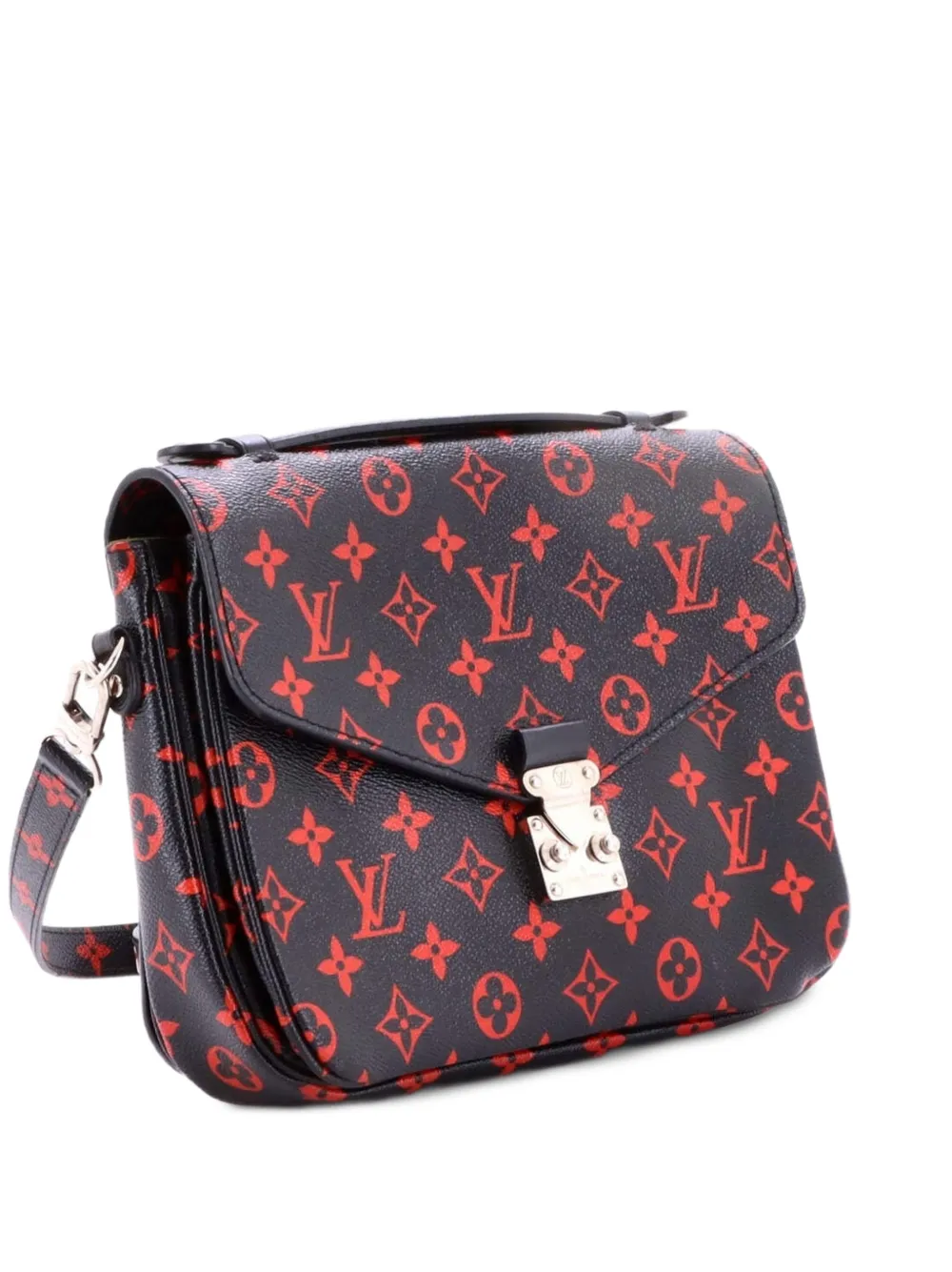Louis Vuitton Pre-Owned Borsa a tracolla Pochette Metis Limited Edition Monogram Infrarouge - Nero