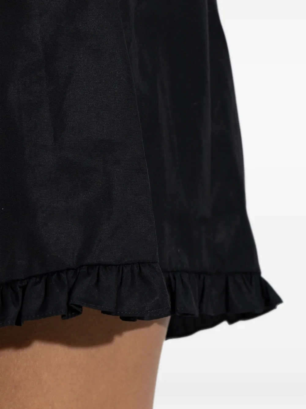 Hunza G Shorts met franje Zwart
