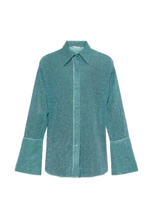 Ermanno Scervino エンブロイダリー シャツ | ブルー | FARFETCH JP