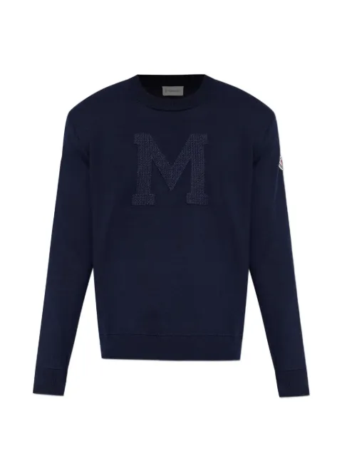 Moncler sudadera con parche del logo