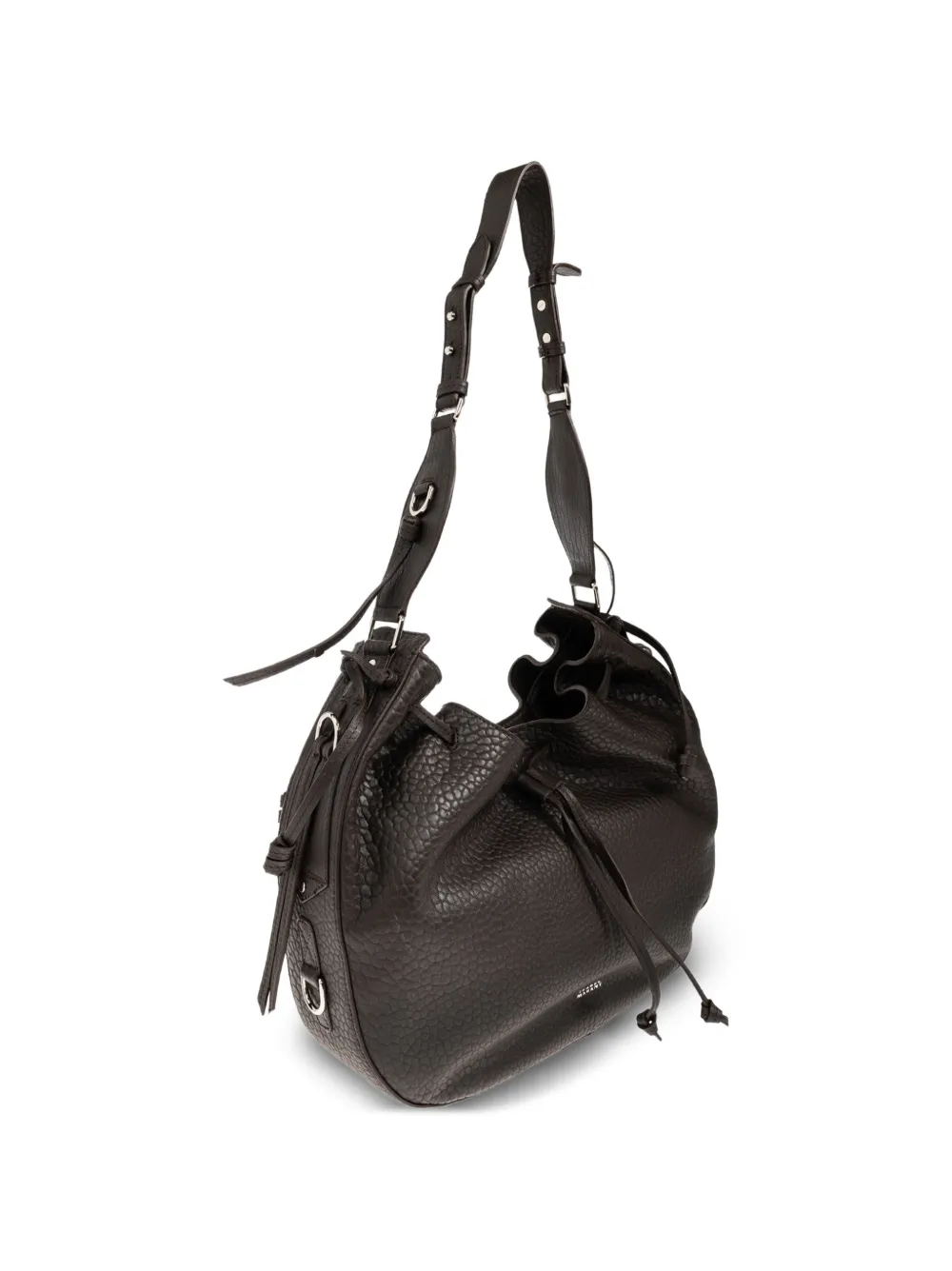 ISABEL MARANT Bolton Hobo leren schoudertas Bruin